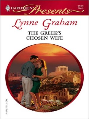 cover image of The Greek's Chosen Wife